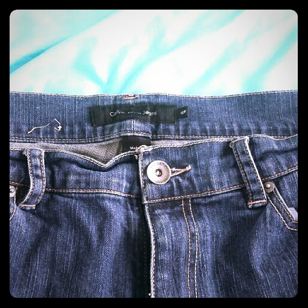 Calvin Klein plus size jeans